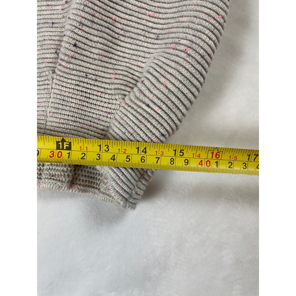 French Connection Cream Ribbed Knit Sweater - Picture 9 of 12
